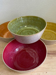 Colorful Bowls - 7 in, Set of 4